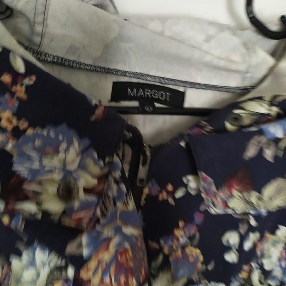 Flowered Utility Jacket - Picture 3 of 5